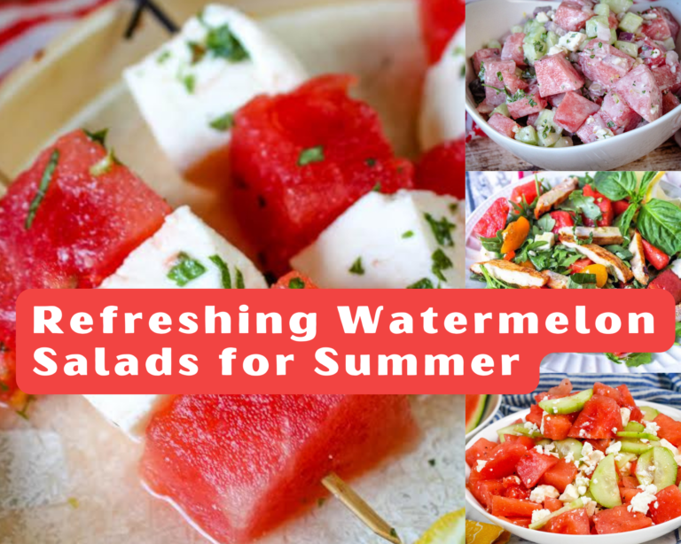 Refreshing Watermelon Salads For Summer Just A Pinch