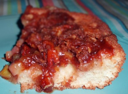 Great Spring Rhubarb Coffee Cake