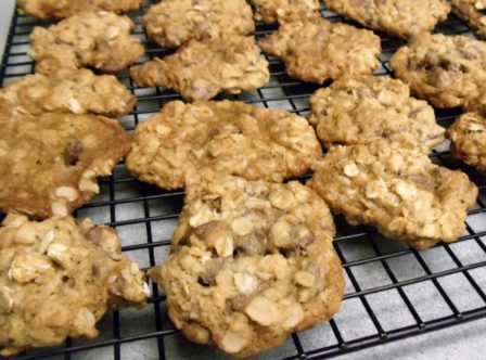 Oatmeal Double Chocolate Chip Cookies