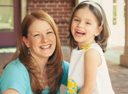 Leah Stacey and Her Daughter