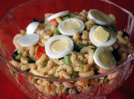 Shrimp Pasta Salad - Waco Style!