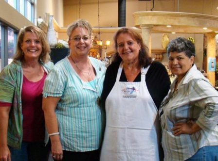 Luncheon Gals: Char, Debbie, Dee & Edna