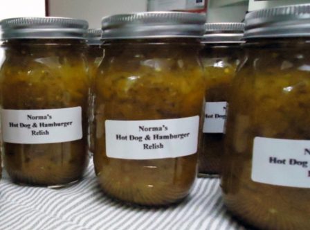 Norma DeRemer's Homemade Relish