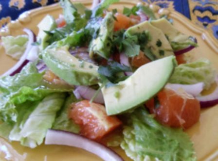 Easy Avocado Citrus Salad