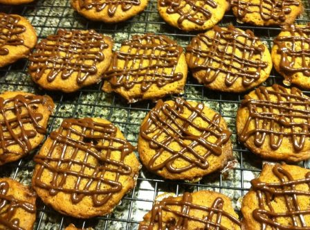 Cappuccino Caramel Cookies!