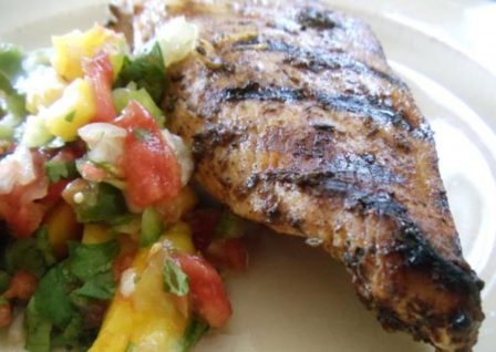 Grilled Jerk Chicken