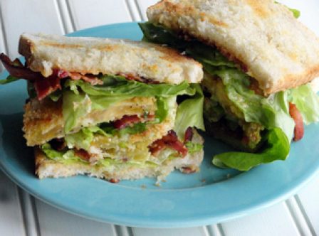 Unfried Fried Green Tomato and Squash