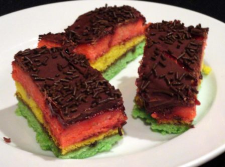 Rainbow Cookies