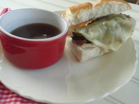 Crock Pot French Dip Sandwiches