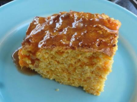 Sweet Potato Cornbread with Cinnamon Honey Butter