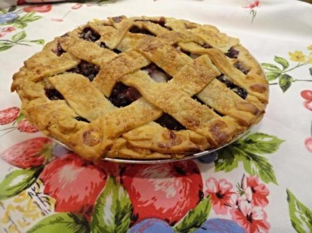 Fresh Blueberry Pie