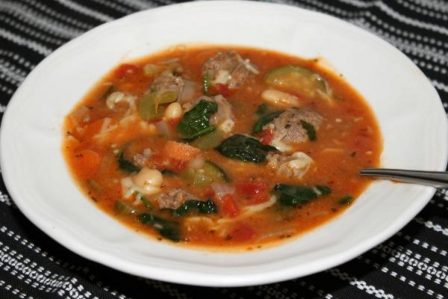 Tuscan Sausage and Vegetable Soup