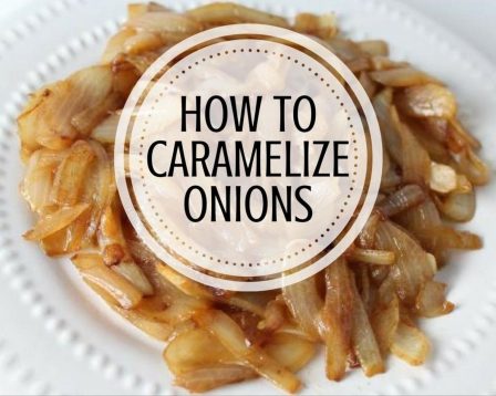 how to caramelize onions