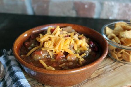 Steak Chili with Tomatoes