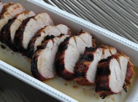 Marinated Grilled Pork Tenderloin