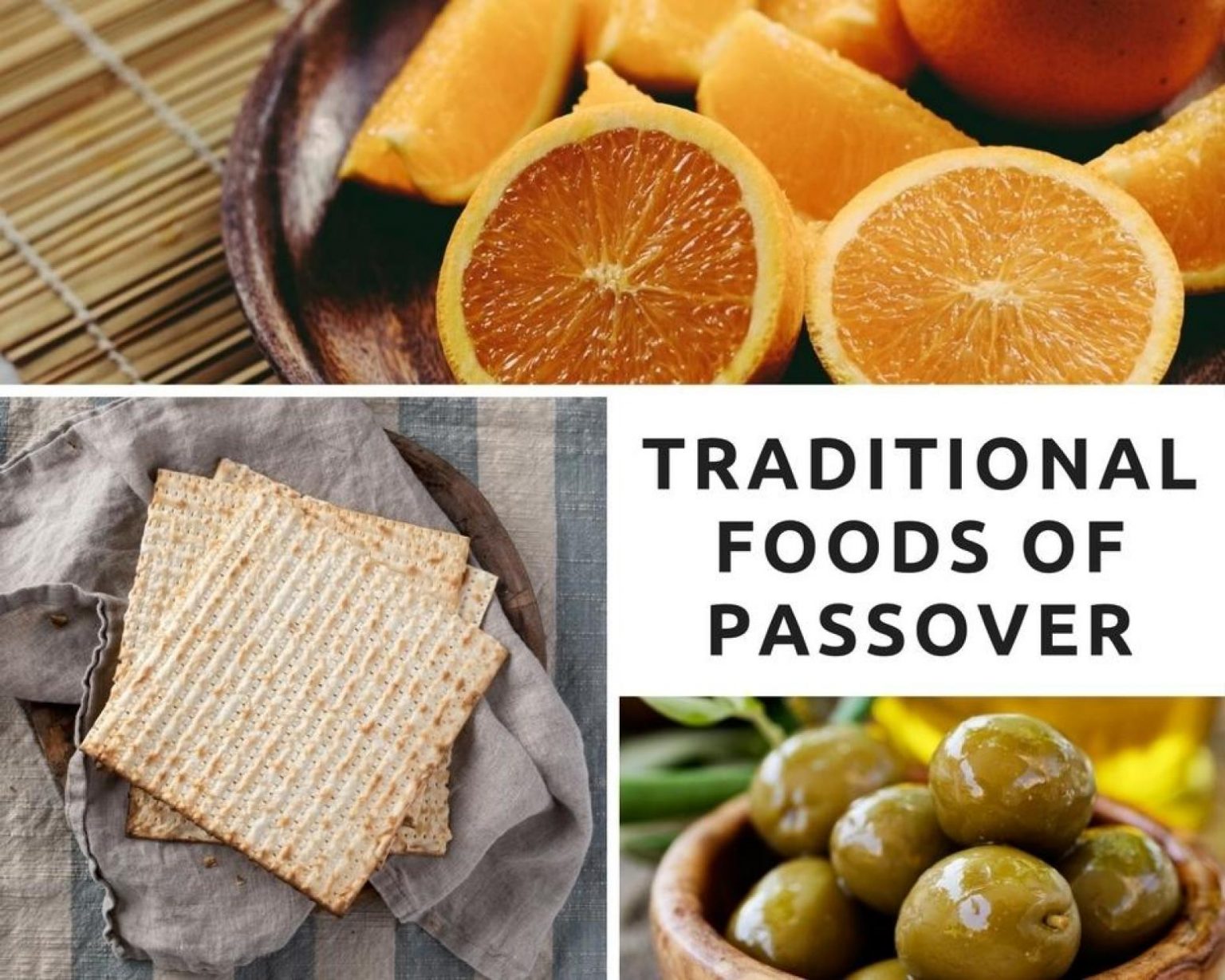 Traditional Foods of Passover Just A Pinch