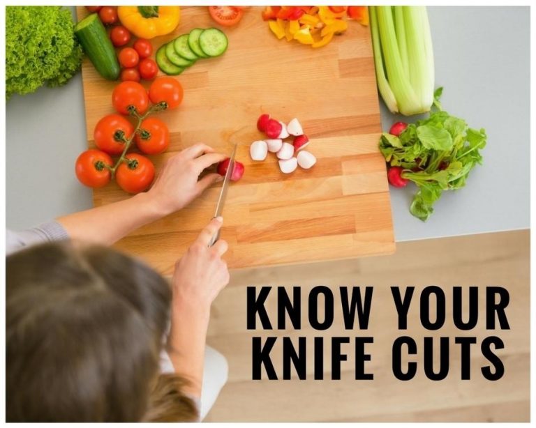 Know Your Knife Cuts - Just A Pinch