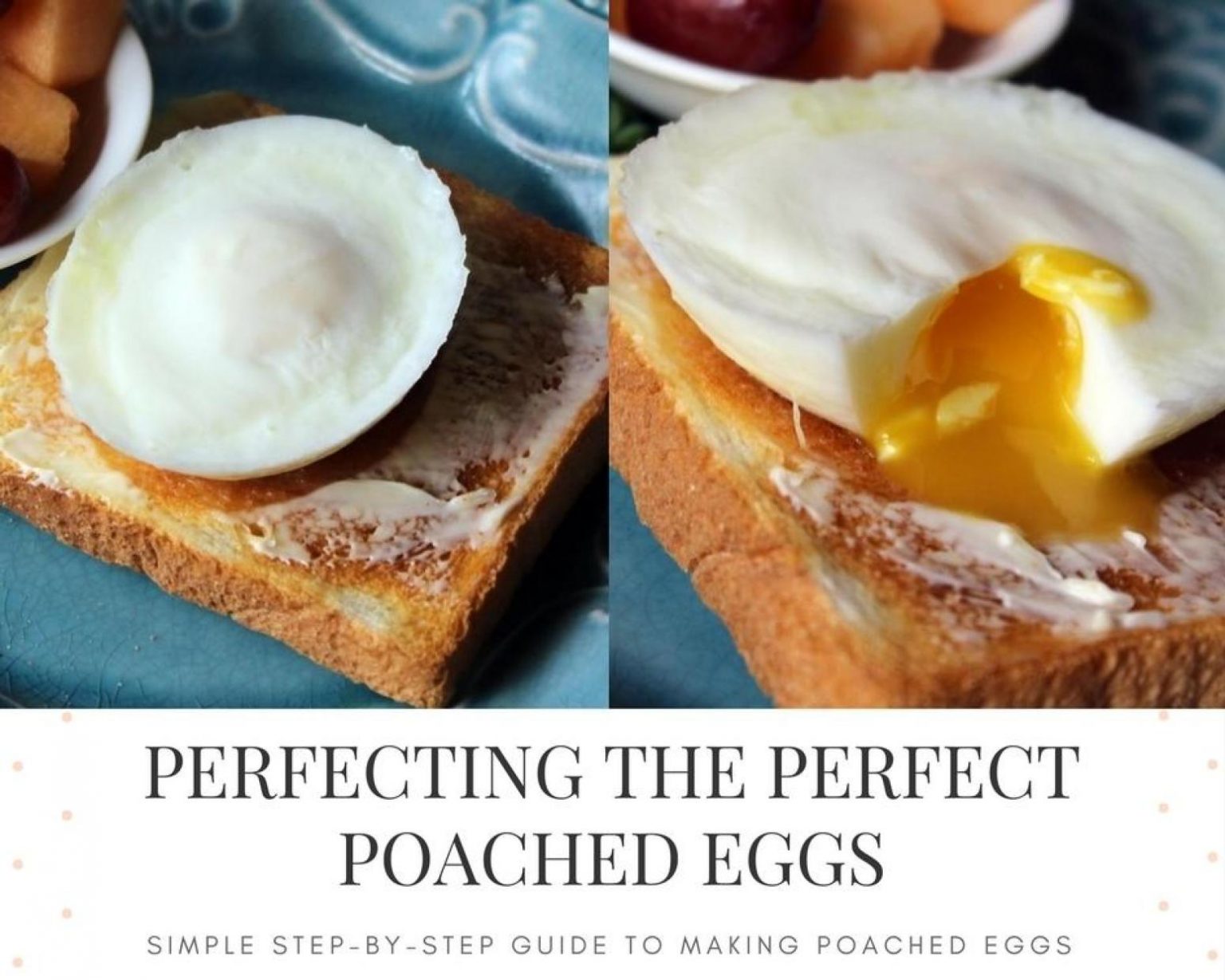 Perfecting The Perfect Poached Eggs - Just A Pinch