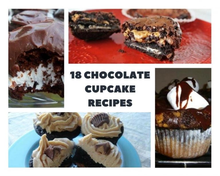 18 Chocolate Cupcake Recipes - Just A Pinch