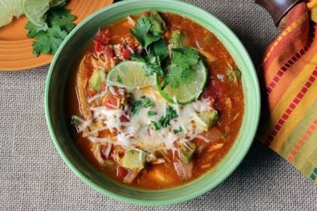 Southwestern Turkey Soup