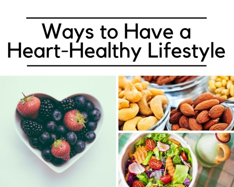 Ways to Have a Heart-Healthy Lifestyle - Just A Pinch