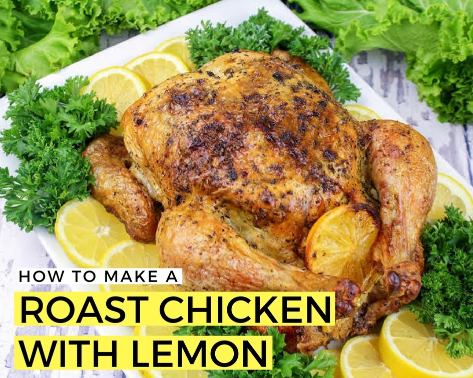 roast chicken with lemon