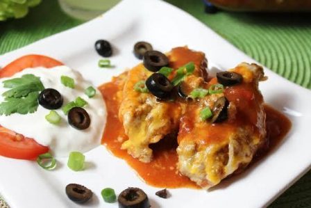 Easy Cheesy Mexican Stuffed Shells