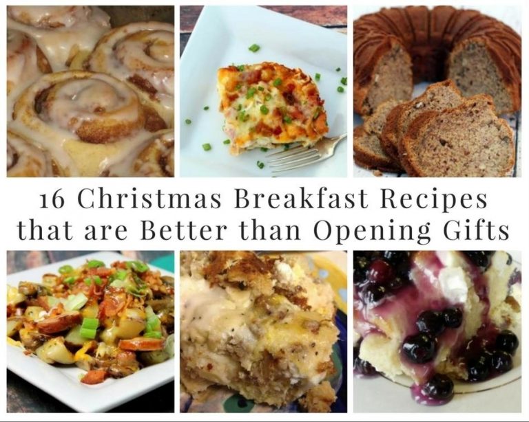 16 Christmas Breakfast Recipes that are Better than Opening Gifts