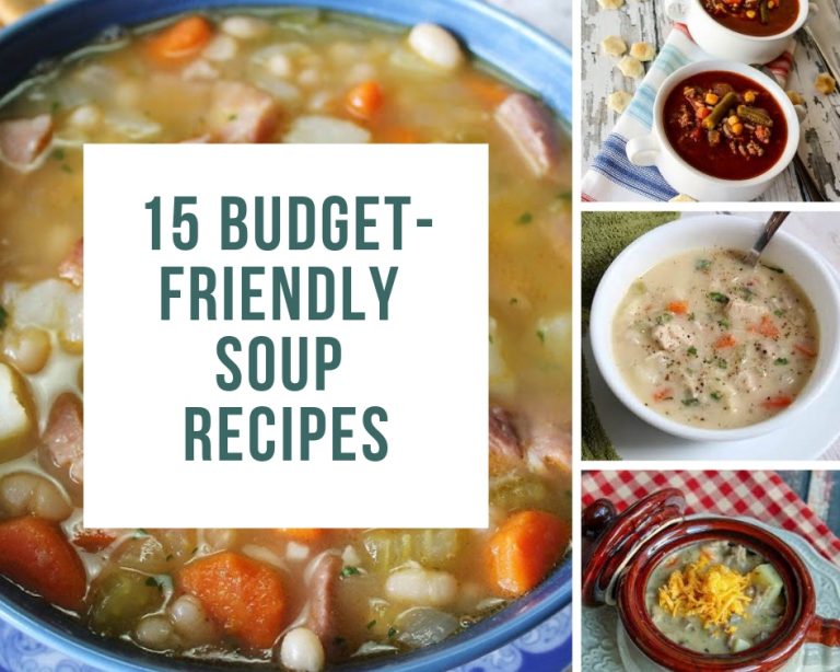 Soup Recipes On A Budget