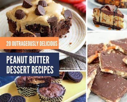 20 Outrageously Delicious Peanut Butter Dessert Recipes - Just A Pinch