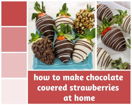 homemade chocolate covered strawberries