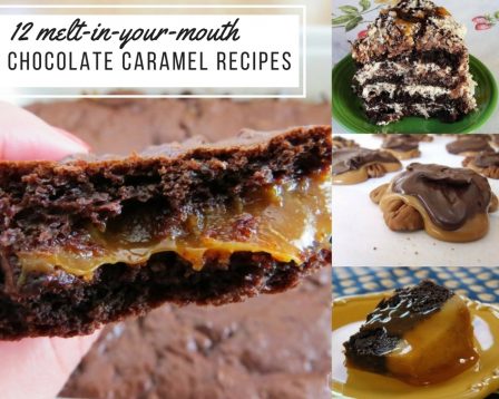 12 Melt-In-Your-Mouth Chocolate Caramel Recipes - Just A Pinch