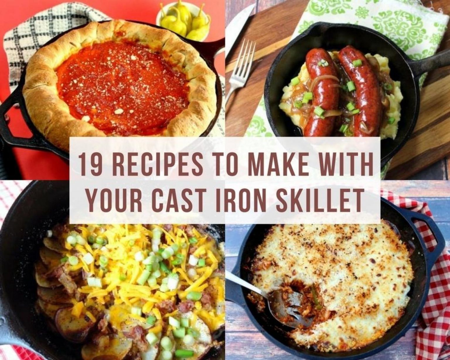 19 Recipes To Make With Your Cast Iron Skillet Just A Pinch 