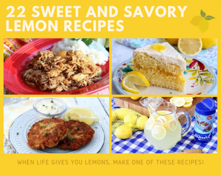 22 Sweet and Savory Lemon Recipes