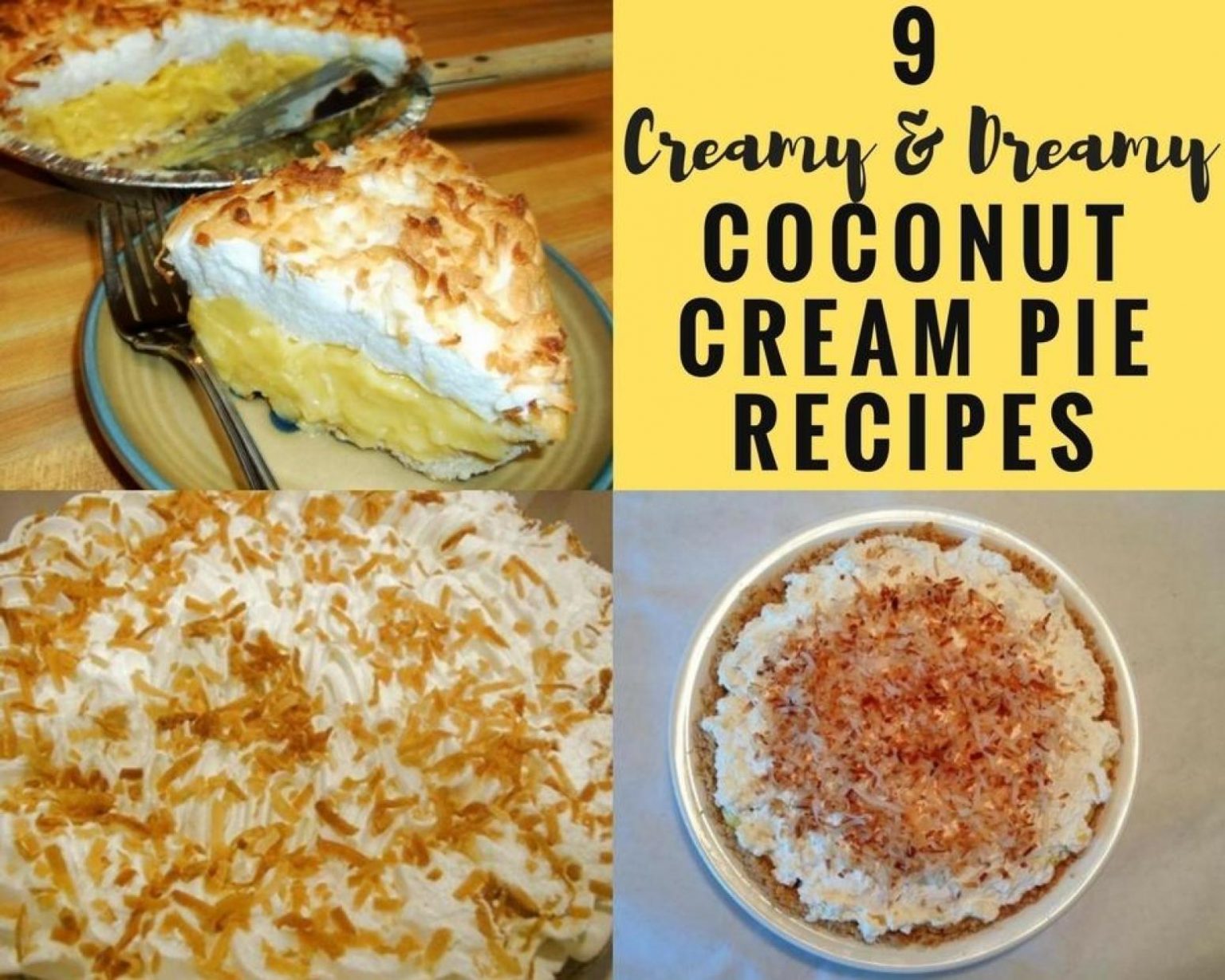 best ever coconut cream pie recipe
