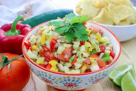 Brother Ron's Fresh Marinated Summer Salsa