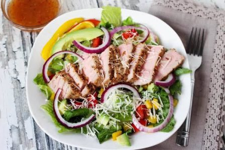 Tuna Steak Salad