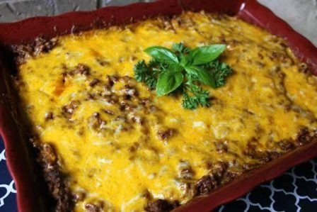 Taco Noodle Bake