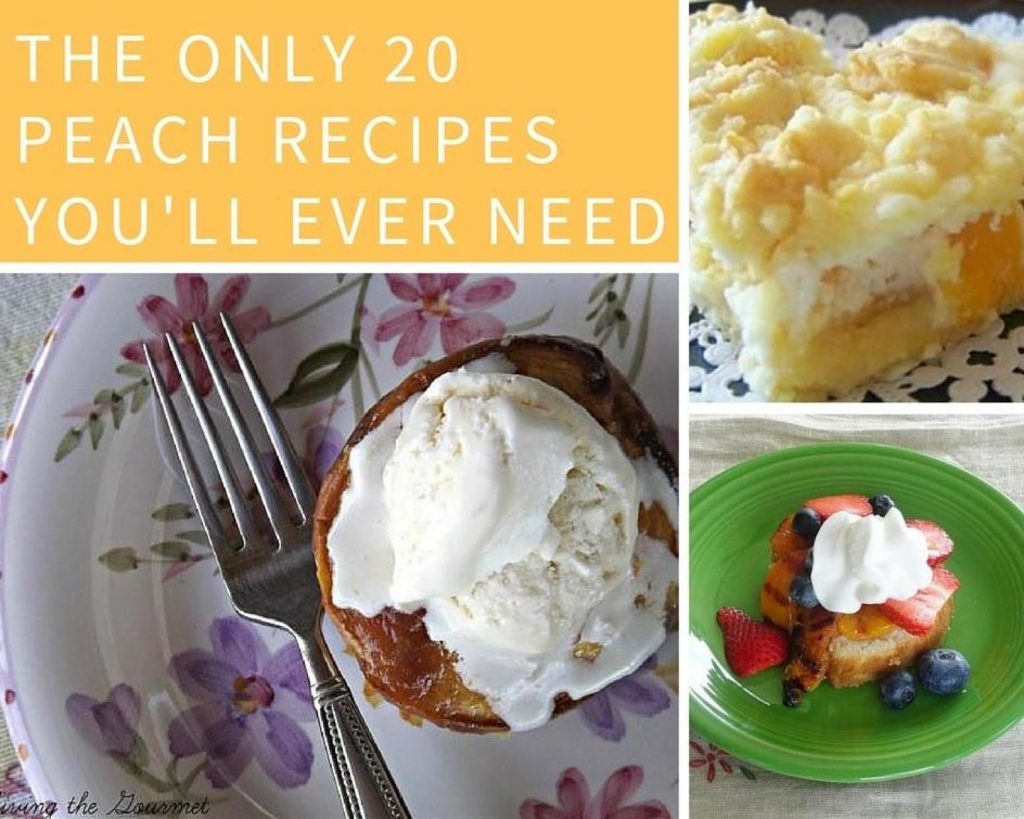 The Only 20 Peach Recipes You Ll Ever Need Just A Pinch   The Only 20 Peach Recipes Youll Ever Need 1024x819 