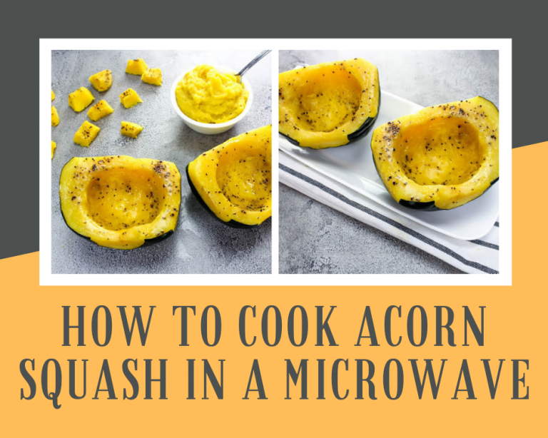 microwave acorn squash