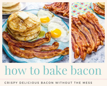 how to bake bacon