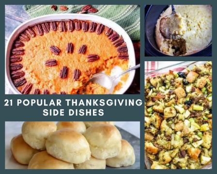 21 popular Thanksgiving side dishes