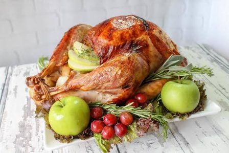 Apple and Herb Infused Roast Turkey