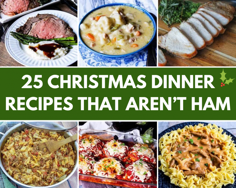 25 Christmas Dinner Recipes That Aren’t Ham Just A Pinch