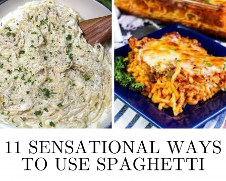 recipes that use spaghetti