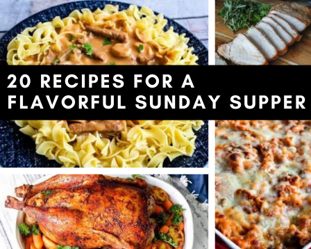 Sunday supper recipes