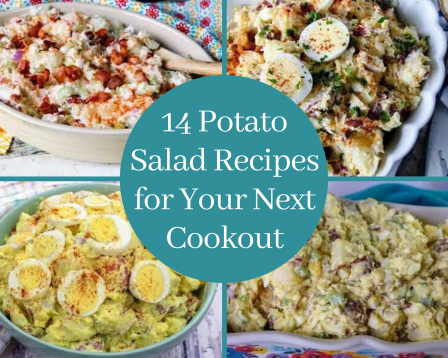 4 different homemade potato salad recipes