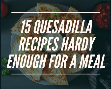 Homemade Quesadilla Recipes