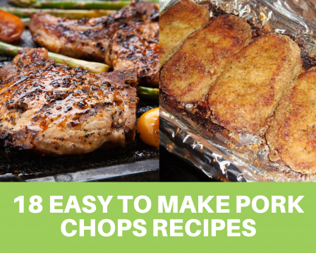 Parmesan baked pork chops and grilled pork chops