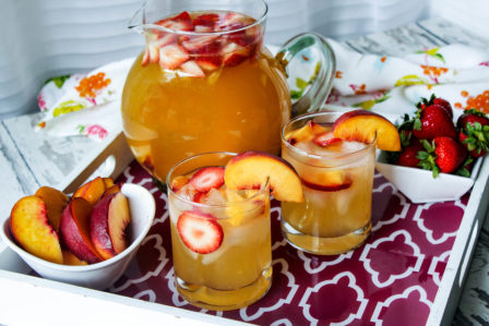 Texas Peach Sangria